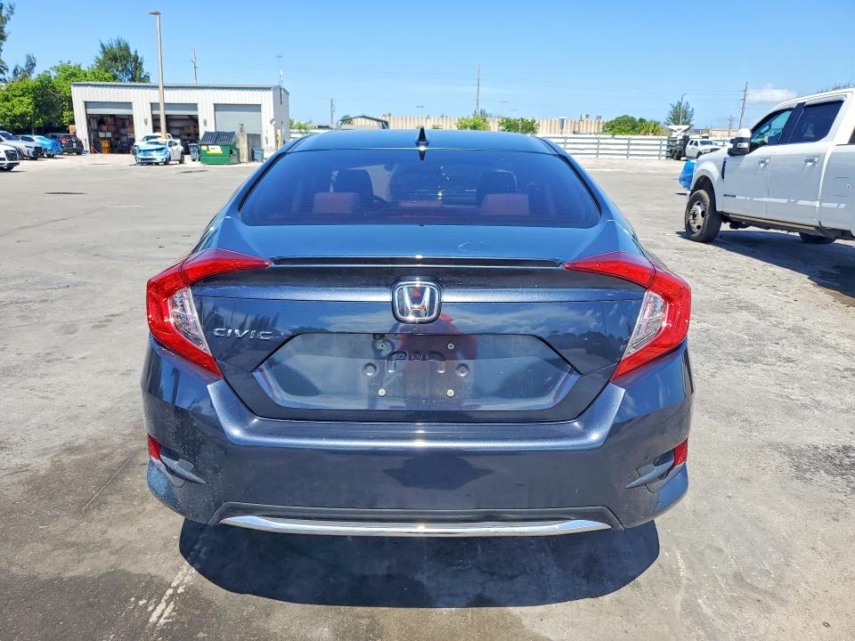 2019 Honda Civic VIN JHMFC1F35KX011884 COPART salvage auction — FRONT END, Fl - Cert Of Ttl-Rebuilt&Slvg Rbld, sold $5,400 on 2026-07-08 (photo 6)