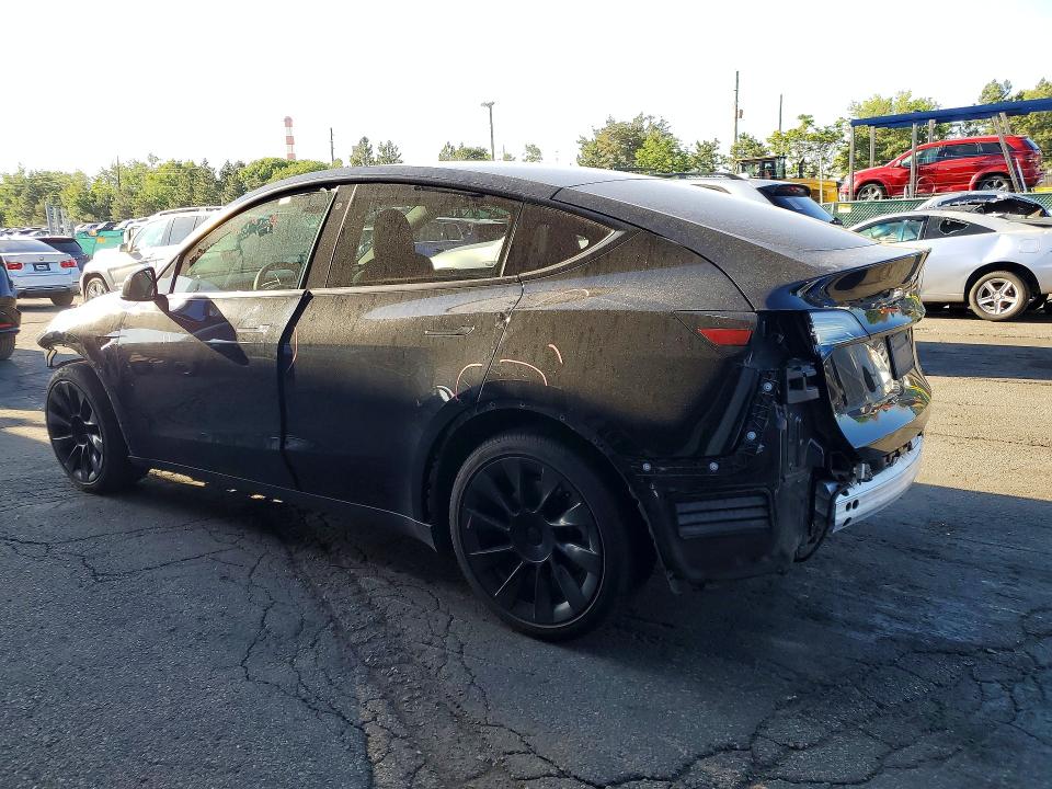 2020 Tesla Model y VIN 5YJYGDEE1LF019947 COPART salvage auction — FRONT END, Co - Public - Salvage Title, sold $7,100 on 2026-07-14 (photo 2)