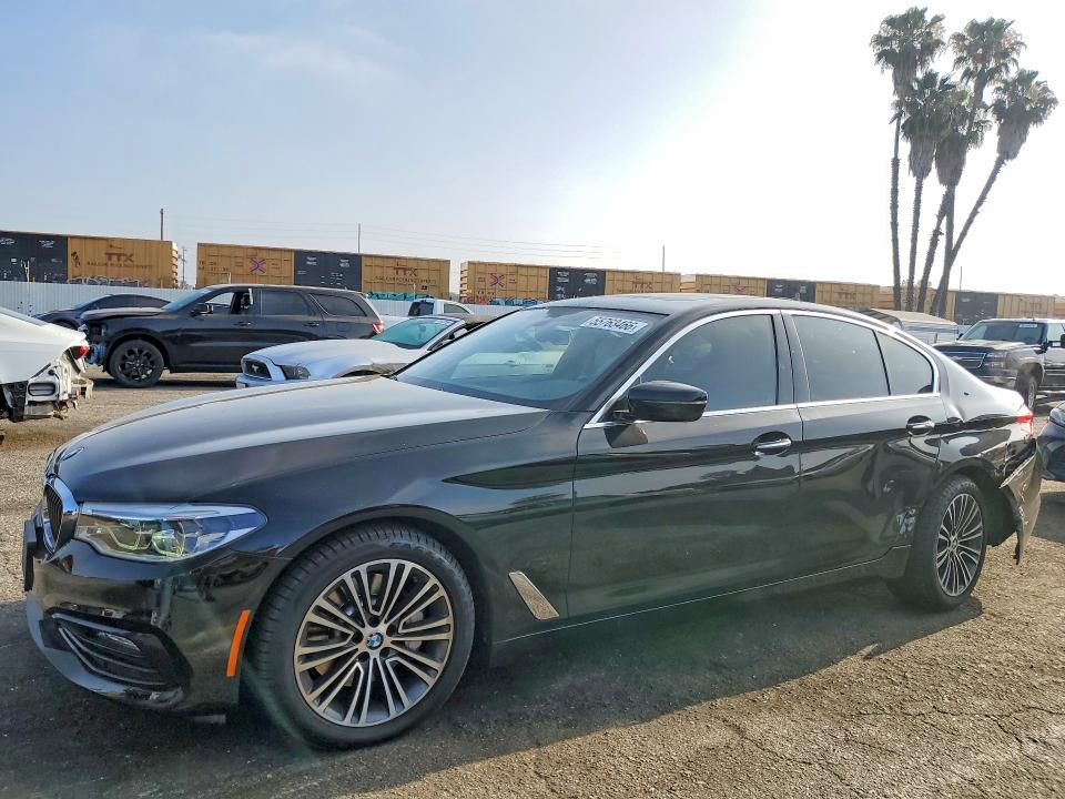 2017 BMW 5er VIN WBAJE5C32HG917112 COPART salvage auction — REAR END, Ca - Salvage Certificate, sold $9,000 on 2026-07-24 (photo 1)