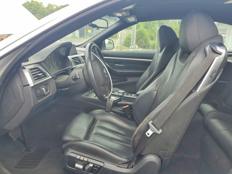 2018 BMW 4er VIN WBA4Z1C59JEC60504 COPART salvage auction — REAR END, Pa - Cert Of Title, sold $6,400 on 2026-07-23 (photo 7)