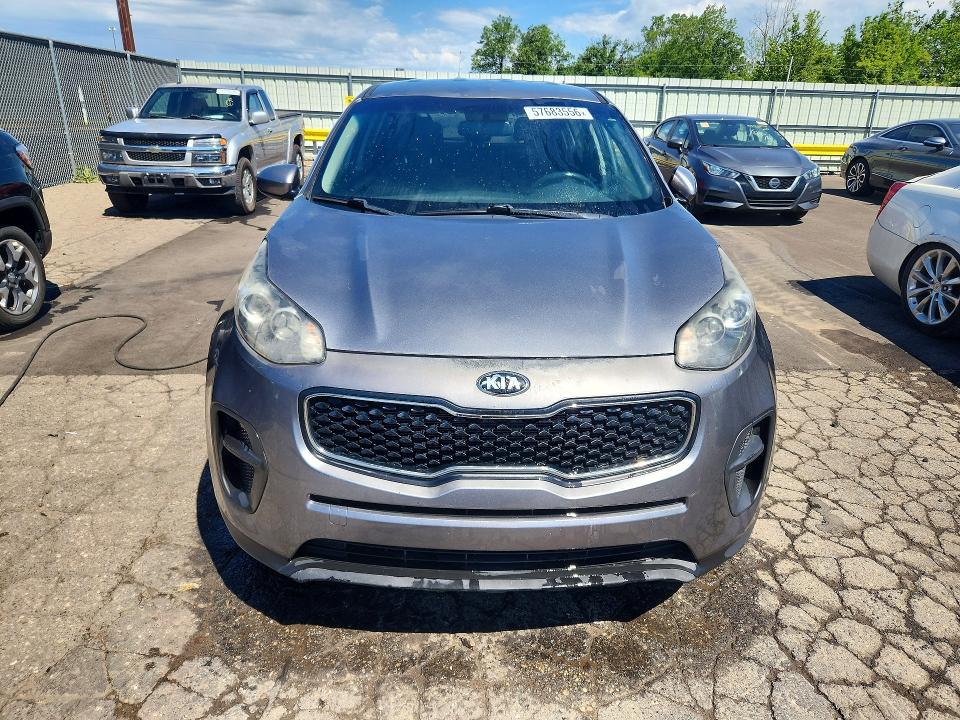 2017 Kia Sportage VIN KNDPM3AC8H7208921 COPART salvage auction — MINOR DENT/SCRATCHES, Mi - Certificate Of Title, sold $2,150 on 2026-07-09 (photo 5)