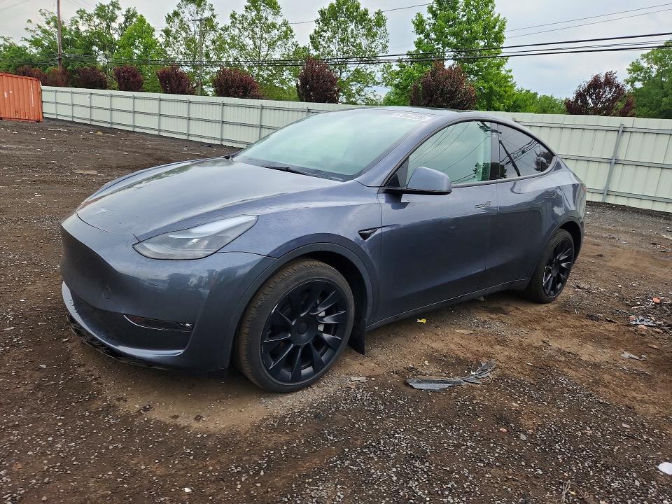 2023 Tesla VIN 7SAYGDEEXPF698951 COPART salvage auction — FRONT END, CT - CERT OF TITLE-SALVAGE, sold $3,450 on 2026-07-24 (photo 1)