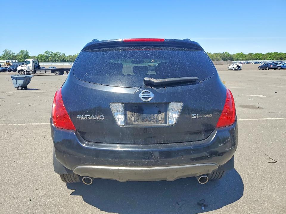 2003 Nissan Murano VIN JN8AZ08W53W207556 COPART salvage auction — FRONT END, Ny - Mv-907A Salvage Certificate, sold $425 on 2026-07-08 (photo 6)