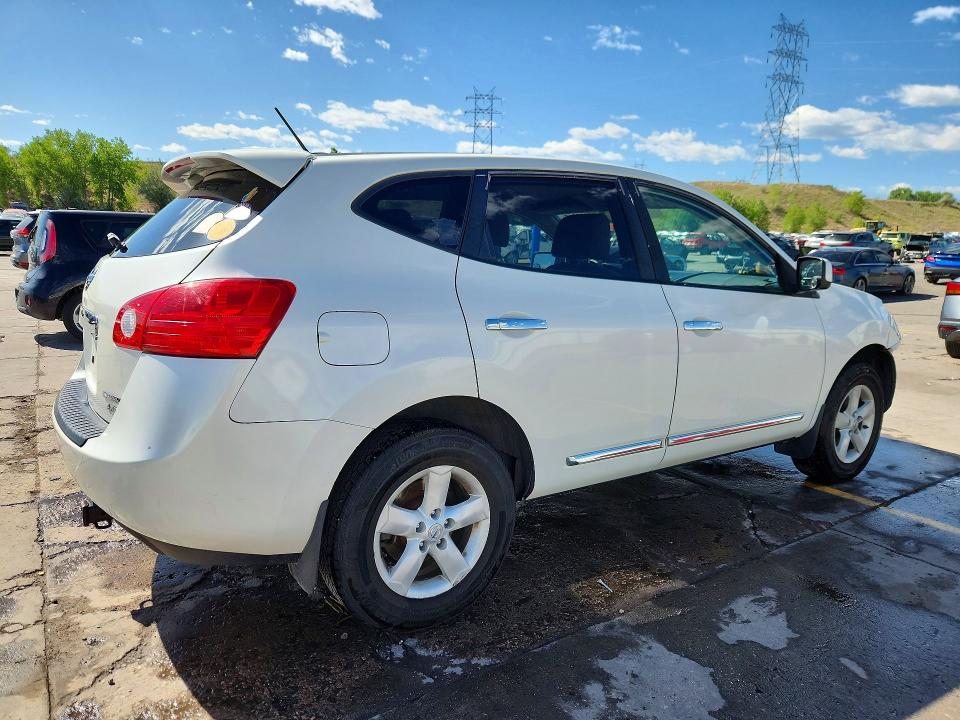 2013 Nissan Rogue VIN JN8AS5MV9DW125300 COPART salvage auction — FRONT END, Co - Salvage Title, sold $675 on 2026-07-22 (photo 3)