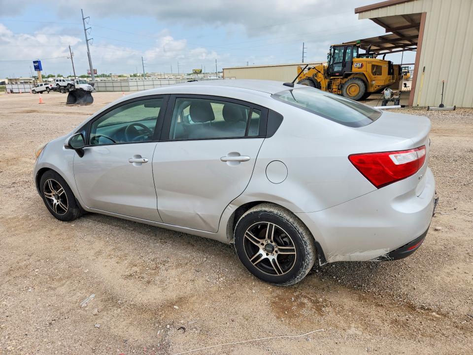 2014 Kia Rio VIN KNADM4A36E6365435 COPART salvage auction — MECHANICAL, Tx - Cert Of Title-Rebuilt Salvage, sold $525 on 2026-07-15 (photo 2)