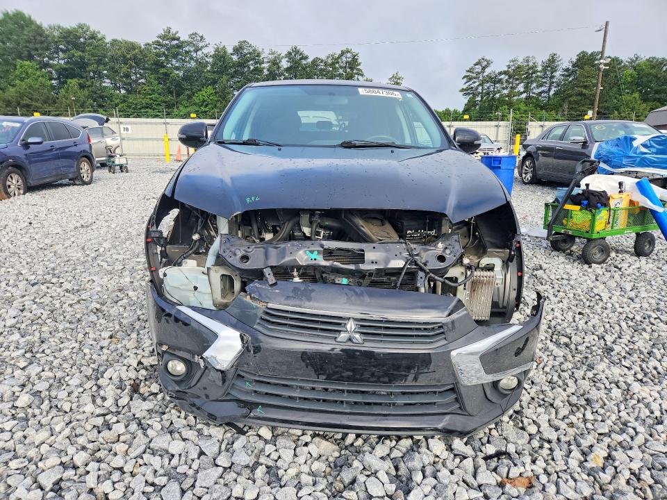 2017 Mitsubishi Outlander VIN JA4AP3AUXHZ041675 COPART salvage auction — FRONT END, GA - CERT OF TITLE-SALVAGE, sold $1,800 on 2026-07-28 (photo 5)