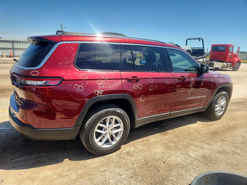 2021 Jeep VIN 1C4RJKAGXM8209393 COPART salvage auction — HAIL, Ks - Cert Of Title-Salvage, sold $175 on 2026-07-29 (photo 3)
