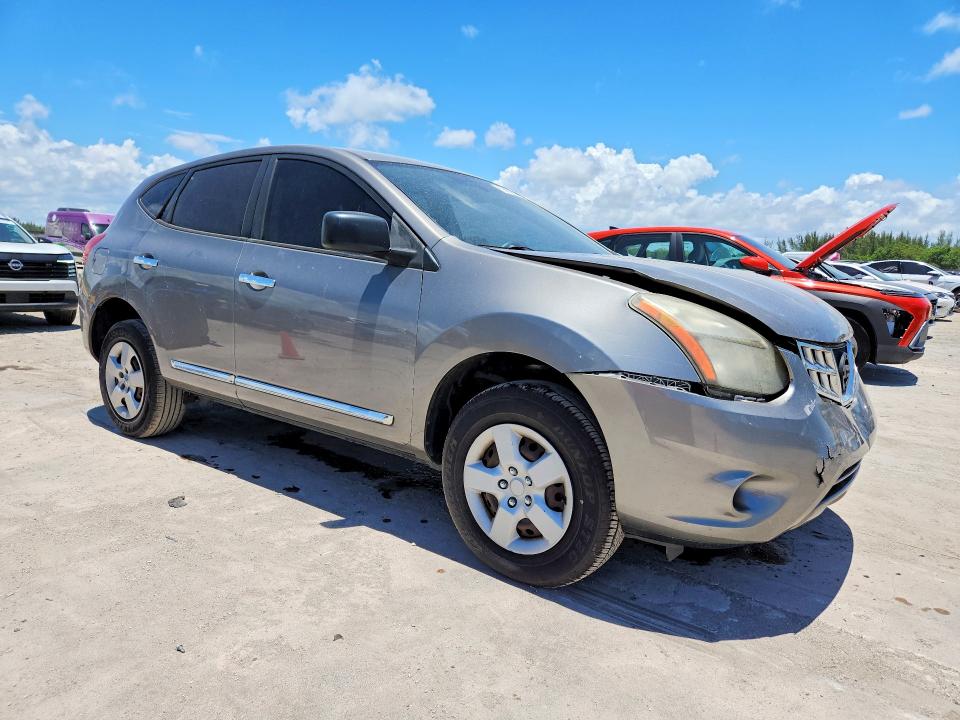 2014 Nissan Rogue VIN JN8AS5MT9EW606468 COPART salvage auction — FRONT END, FL - CERT OF TITLE SLVG REBUILDABLE, sold $525 on 2026-07-29 (photo 4)