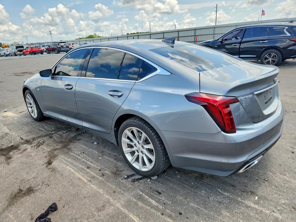 2020 Cadillac Ct5 VIN 1G6DM5RK1L0120615 COPART salvage auction — SIDE, Fl - Cert Of Title Slvg Rebuildable, sold $7,200 on 2026-08-19 (photo 2)