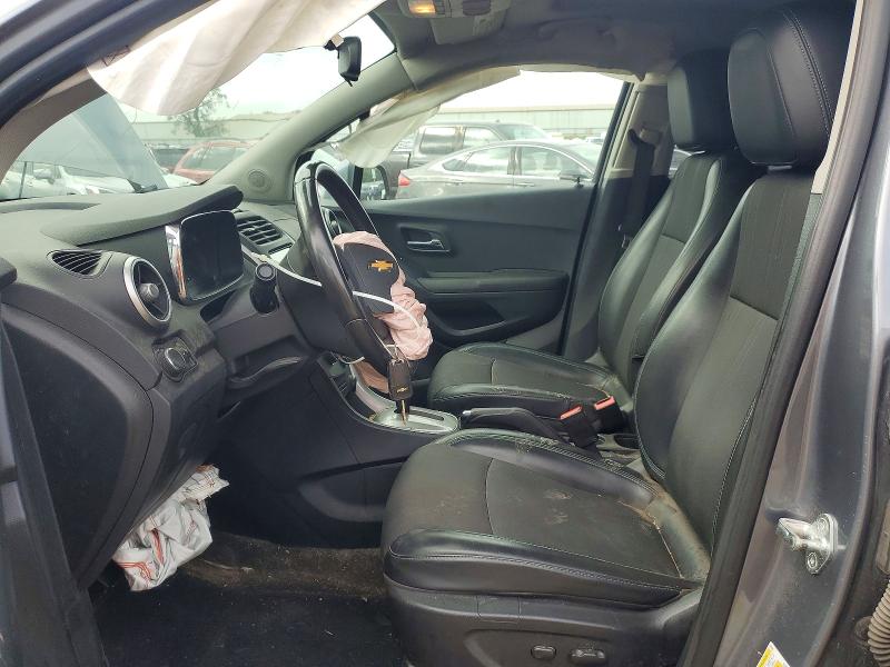 2015 Chevrolet Trax VIN KL7CJRSB8FB175877 COPART salvage auction — FRONT END, Mi - Certificate Of Title, sold $700 on 2026-07-15 (photo 7)