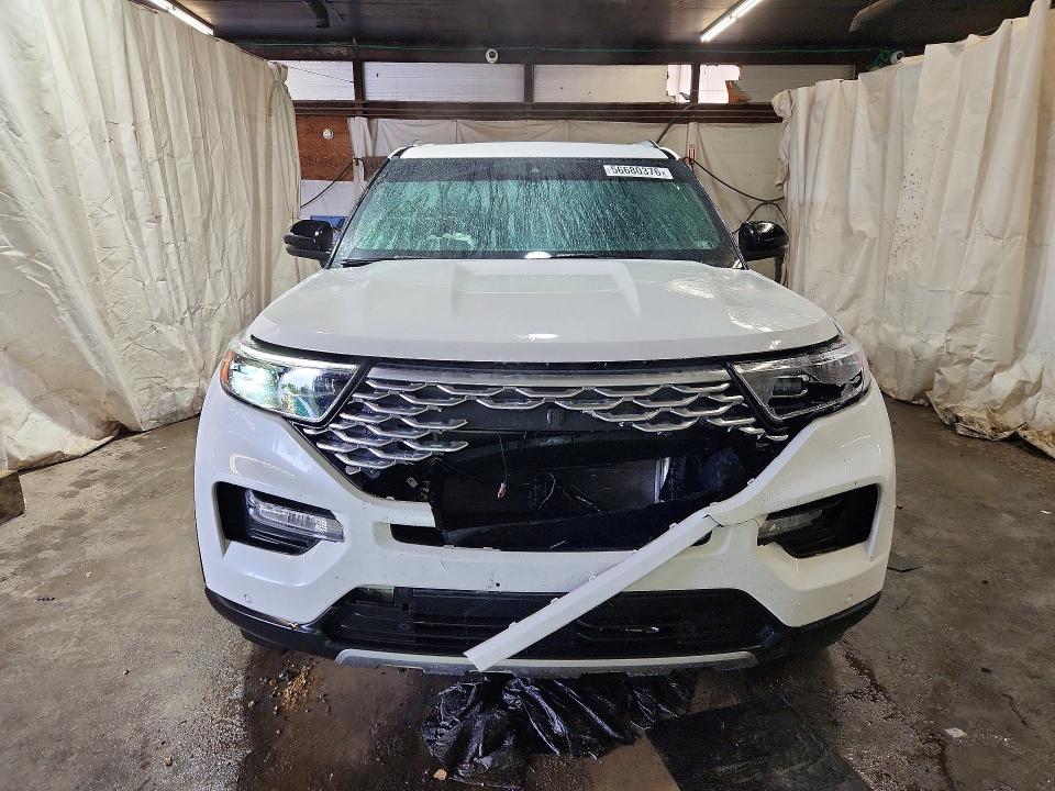 2021 Ford Explorer VIN 1FM5K8HC5MGA21660 COPART salvage auction — FRONT END, Pa - Certificate Of Salvage, sold $6,300 on 2026-07-03 (photo 5)
