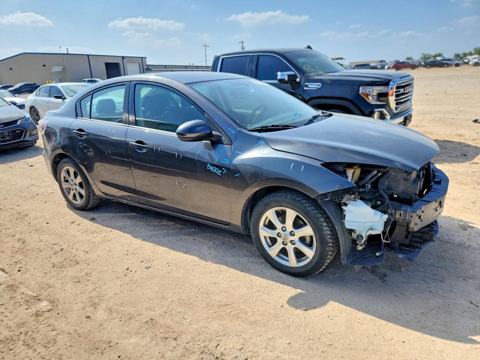 2010 Mazda 3 VIN JM1BL1SF4A1283862 COPART salvage auction — FRONT END, Tx - Salvage Vehicle Title, sold $1,450 on 2026-07-30 (photo 4)