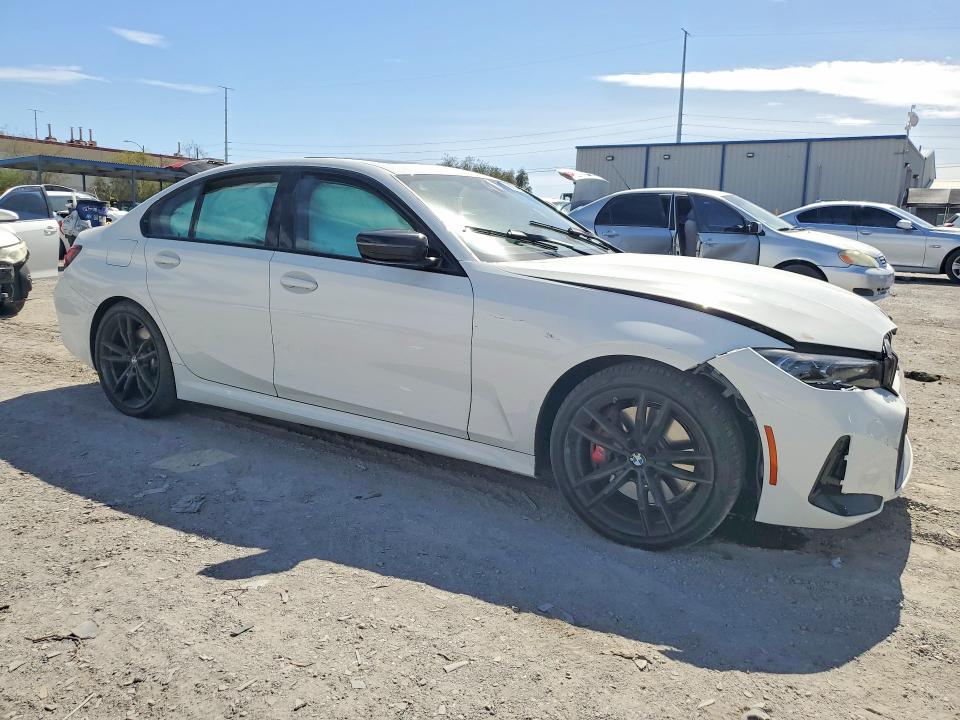 2024 BMW 3er VIN 3MW69FF00R8E55621 COPART salvage auction — FRONT END, Nv - Salvage Title, sold $19,300 on 2026-07-28 (photo 4)