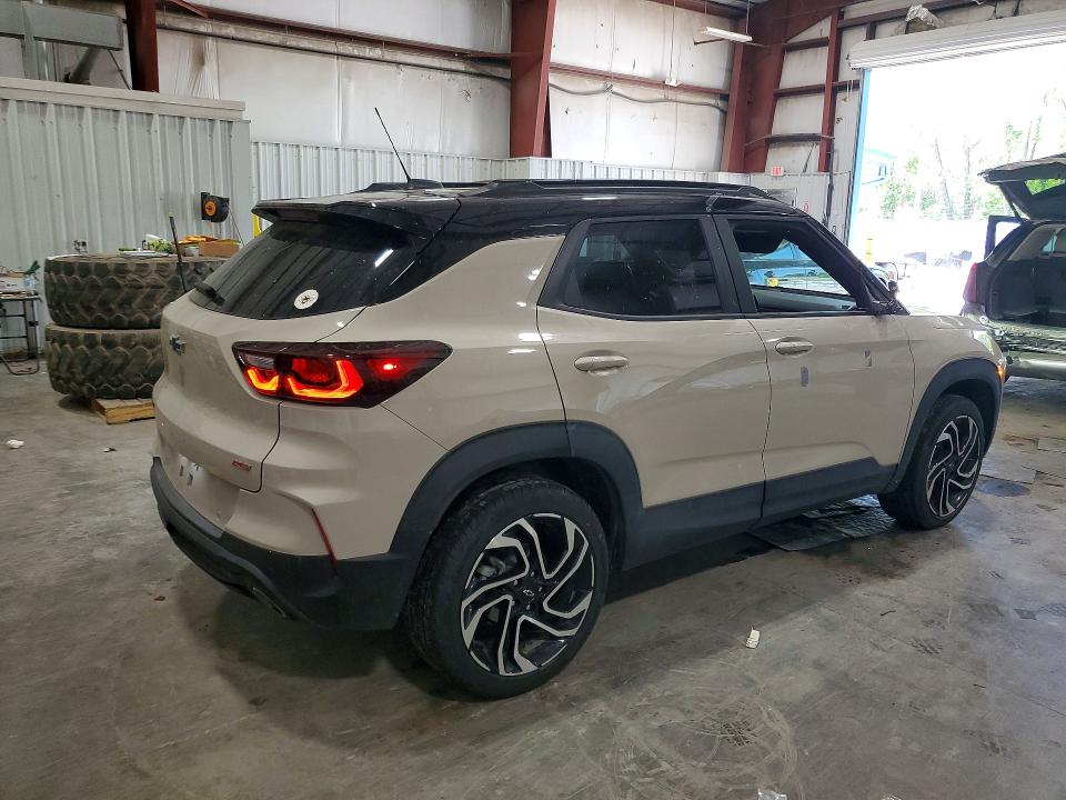 2026 Chevrolet Trailblazer VIN KL79MUSL9TB021607 COPART salvage auction — VANDALISM, Ny - Mv-907A Salvage Certificate, sold $7,900 on 2026-07-22 (photo 3)