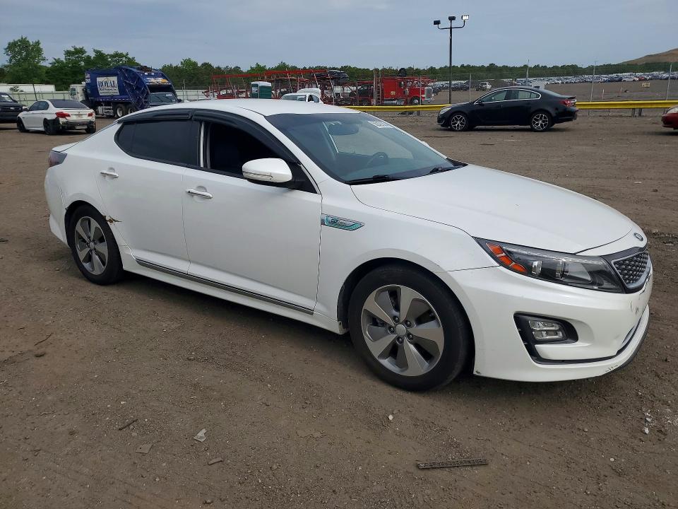 2015 Kia Optima VIN KNAGN4AD7F5081869 COPART salvage auction — REAR END, Pa - Certificate Of Salvage, sold $400 on 2026-07-08 (photo 4)