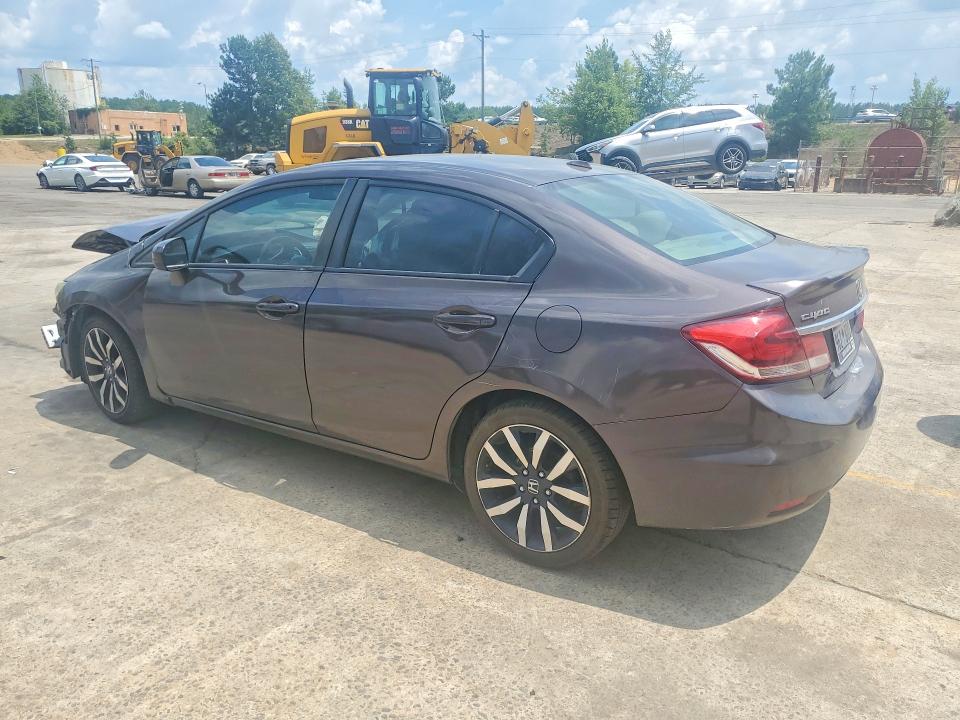 2014 Honda VIN 2HGFB2F99EH505819 COPART salvage auction — FRONT END, Sc - Cert Of Title-Salvage, sold $825 on 2026-07-31 (photo 2)