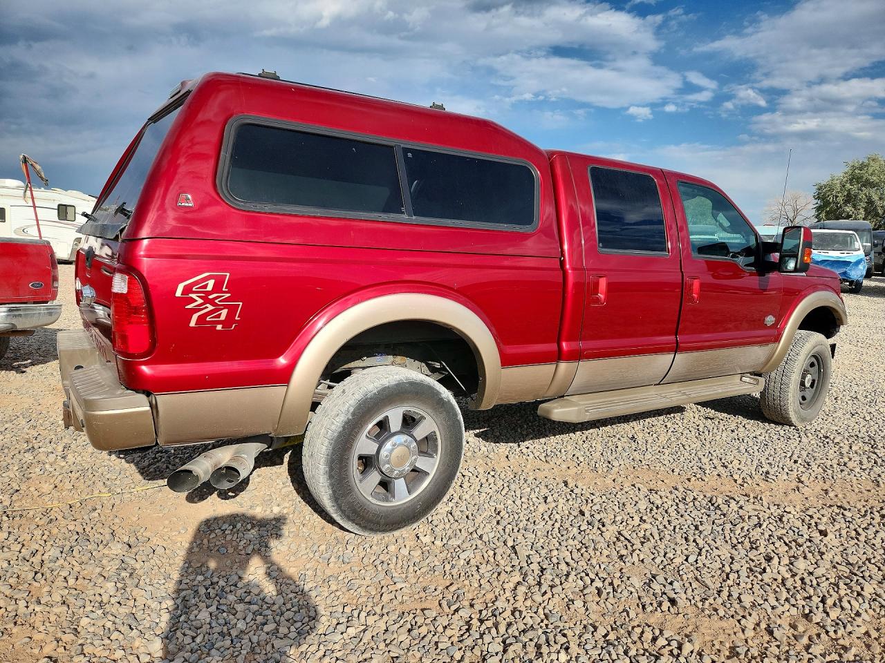 2014 Ford F-350 Super Duty VIN 1FT8W3BT8EEA09839 COPART salvage auction — Front End, UT - SALVAGE CERTIFICATE, sold $8,300 on 2026-07-10 (photo 3)