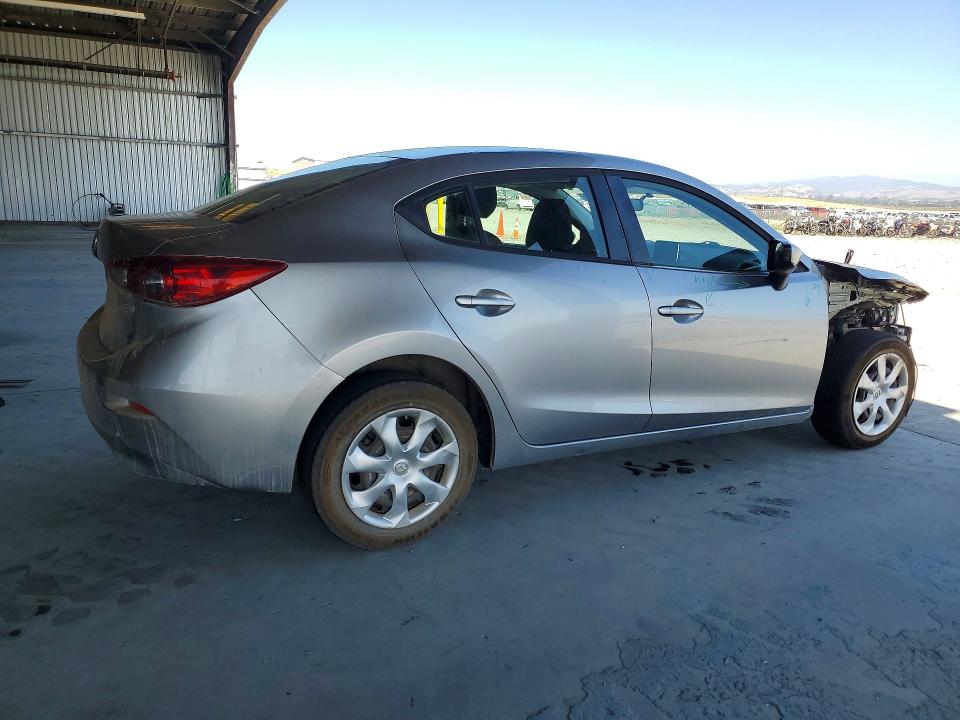 2015 Mazda 3 VIN 3MZBM1U75FM165040 COPART salvage auction — FRONT END, Ca - Salvage Certificate, sold $1,300 on 2026-07-09 (photo 3)