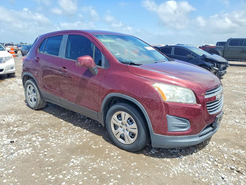 2016 Chevrolet VIN 3GNCJKSB3GL238367 COPART salvage auction — WATER/FLOOD, Tx - Salvage Title-Flood Damage, sold $550 on 2026-07-09 (photo 4)
