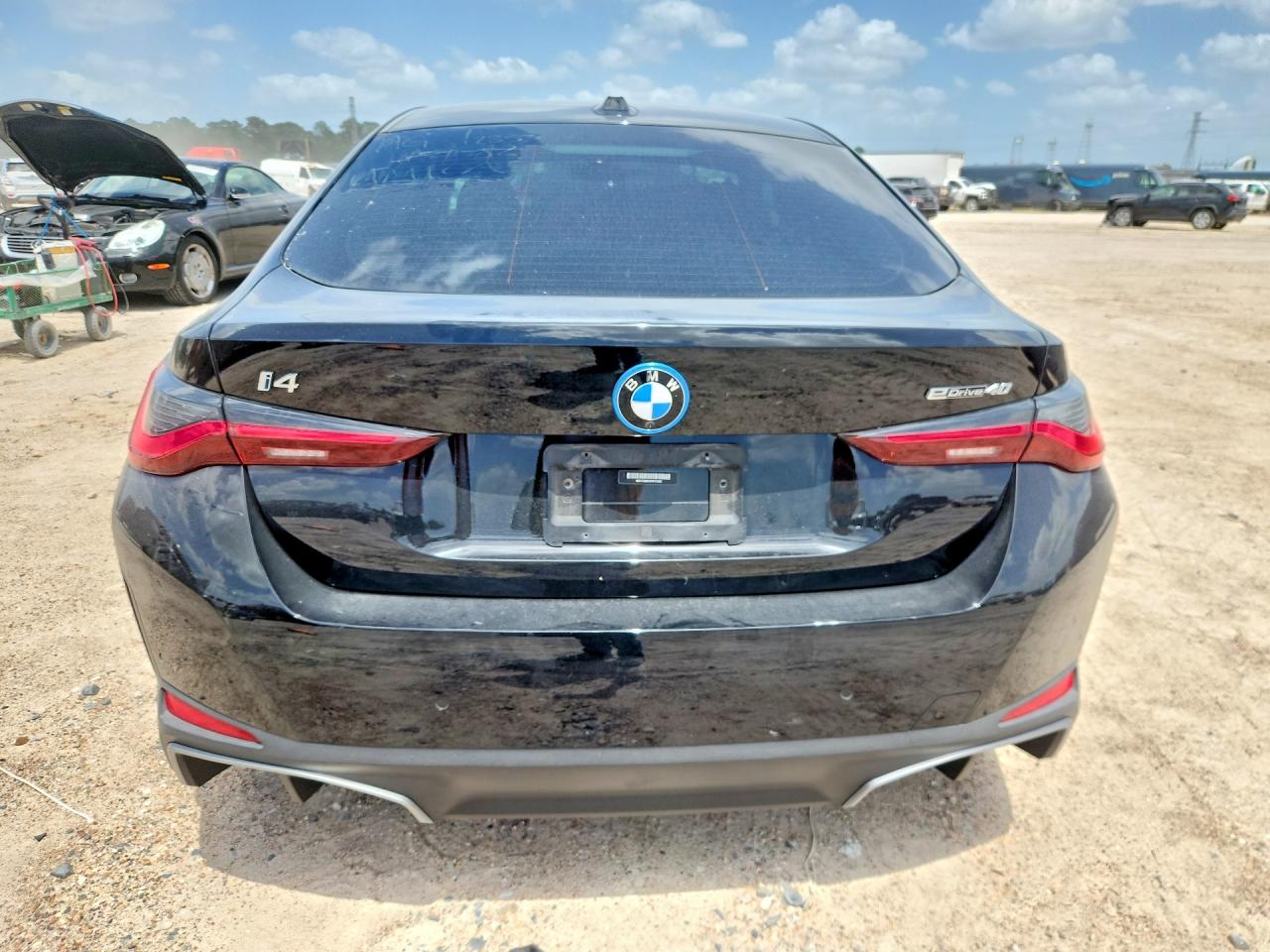 2023 BMW i4 VIN WBY73AW03PFP73392 COPART salvage auction — Front End, Sv - Salvage Title, sold $9,800 on 2026-07-10 (photo 6)