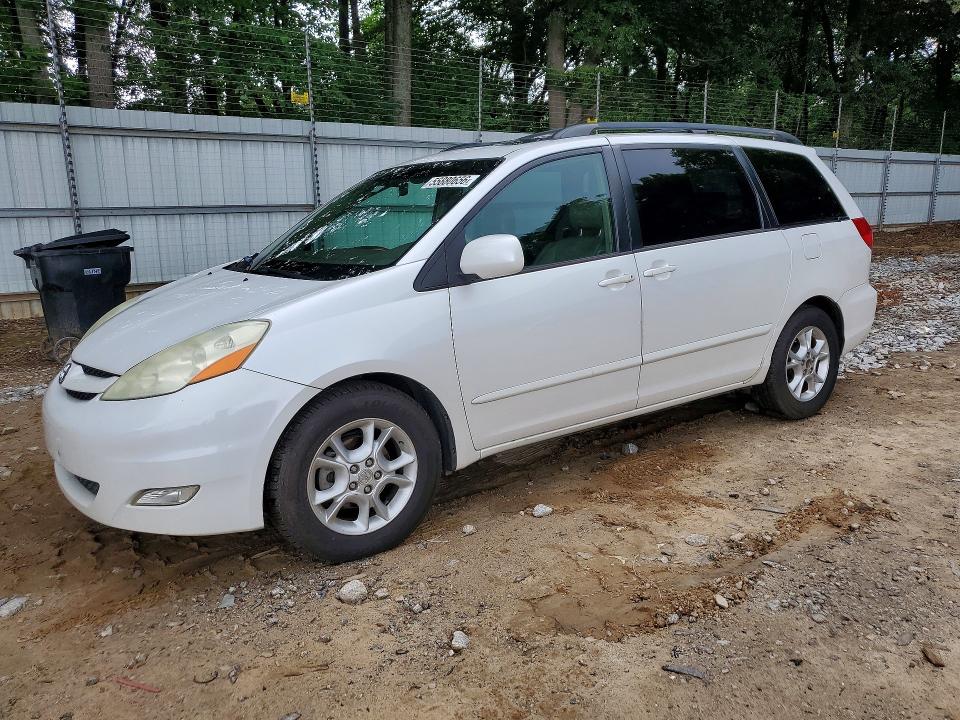 2006 Toyota Sienna VIN 5TDZA22CX6S503547 COPART salvage auction — REAR END, GA - CERT OF TITLE-SALVAGE, sold $1,650 on 2026-07-24 (photo 1)