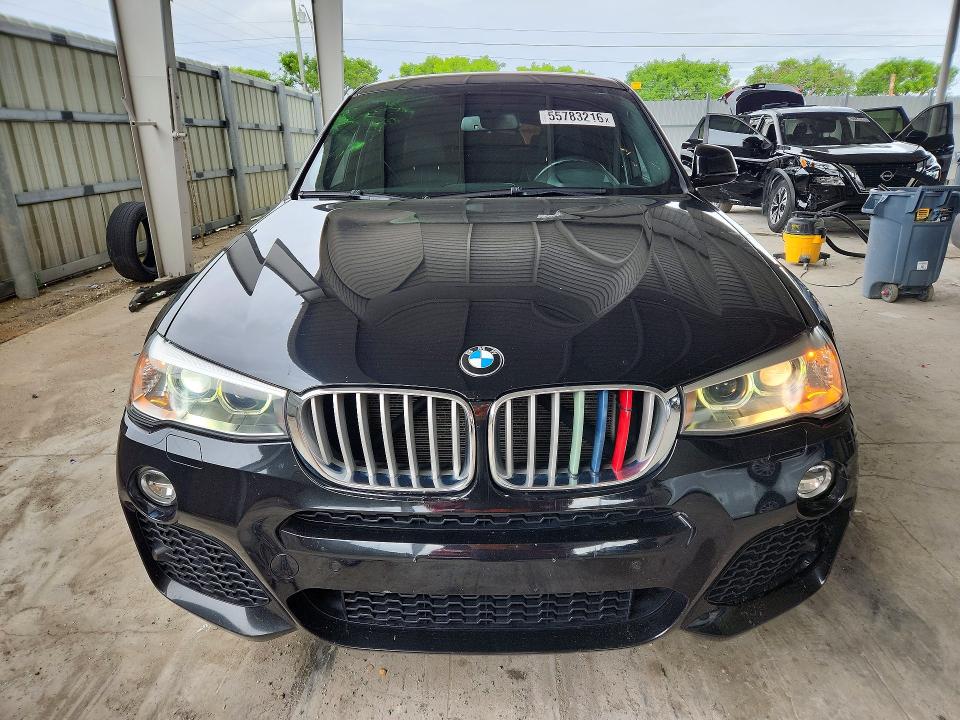 2015 BMW X4 VIN 5UXXW3C58F0M87509 COPART salvage auction — SIDE, Fl - Cert Of Title Slvg Rebuildable, sold $3,950 on 2026-07-27 (photo 5)