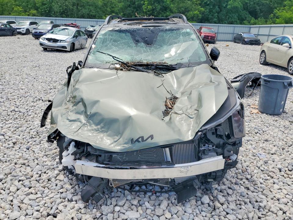 2025 Kia Sorento VIN 5XYRKDJF0SG397539 COPART salvage auction — FRONT END, Oh - Cert Of Title-Salvage, sold $7,300 on 2026-07-31 (photo 5)