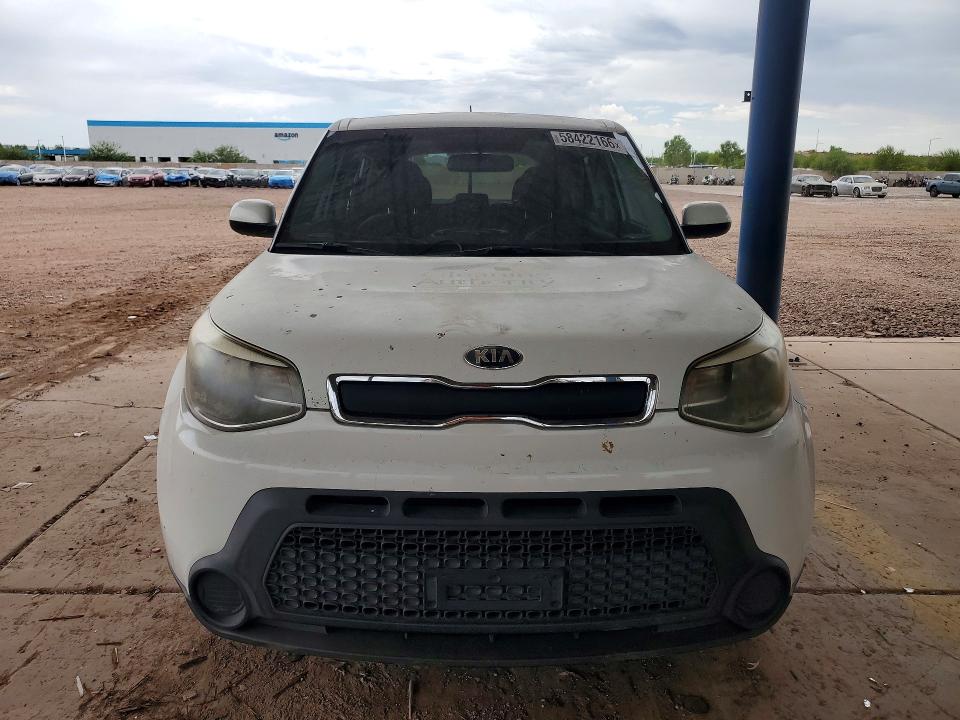 2016 Kia VIN KNDJN2A25G7273454 COPART salvage auction — VANDALISM, Az - Cert Of Title - Salvage, sold $1,700 on 2026-07-16 (photo 5)