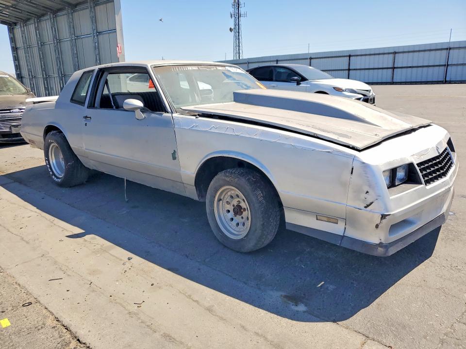 1985 Chevrolet Monte carlo VIN 1G1GZ37G2FR113843 COPART salvage auction — STRIPPED, Fl - Dis/Dlr/Exp Only Clean Title, sold $1,550 on 2026-07-02 (photo 4)