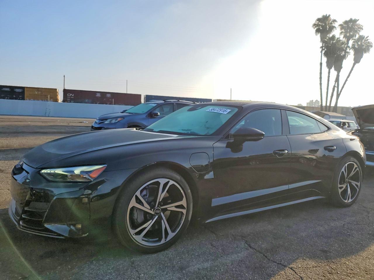 2024 Audi e-tron GT VIN WAUCJBFW3R7000688 — COPART salvage auction photo