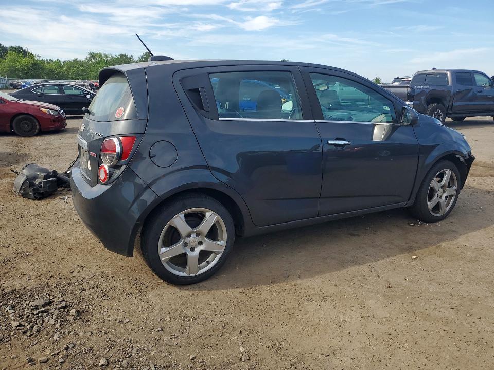 2015 Chevrolet SONIC VIN 1G1JE6SB0F4132547 COPART salvage auction — FRONT END, Pa - Certificate Of Salvage, sold $400 on 2026-07-02 (photo 3)