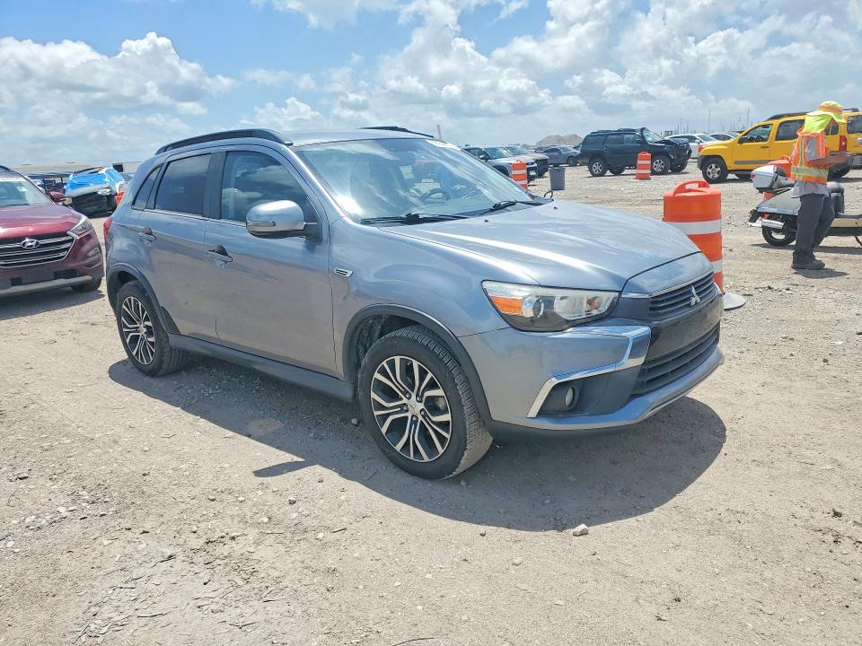2017 Mitsubishi Outlander VIN JA4AP4AW4HZ026354 COPART salvage auction — HAIL, Tx - Certificate Of Title, sold $4,350 on 2026-07-16 (photo 4)