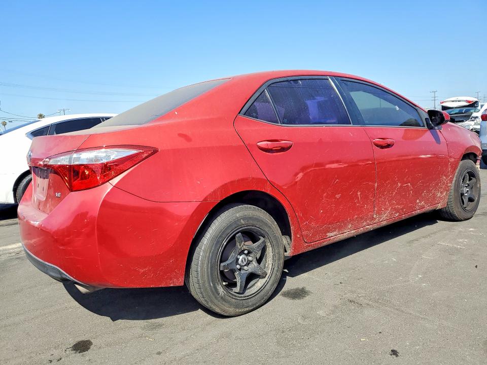 2015 Toyota Corolla VIN 5YFBURHE1FP281113 COPART salvage auction — FRONT END, Ca - Salvage Certificate, sold $2,350 on 2026-07-08 (photo 3)