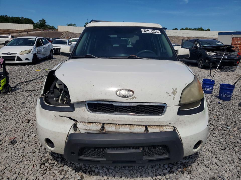 2010 Kia Soul VIN KNDJT2A22A7103730 COPART salvage auction — FRONT END, Al - Cert Of Title-Salvage Title, sold $250 on 2026-07-07 (photo 5)