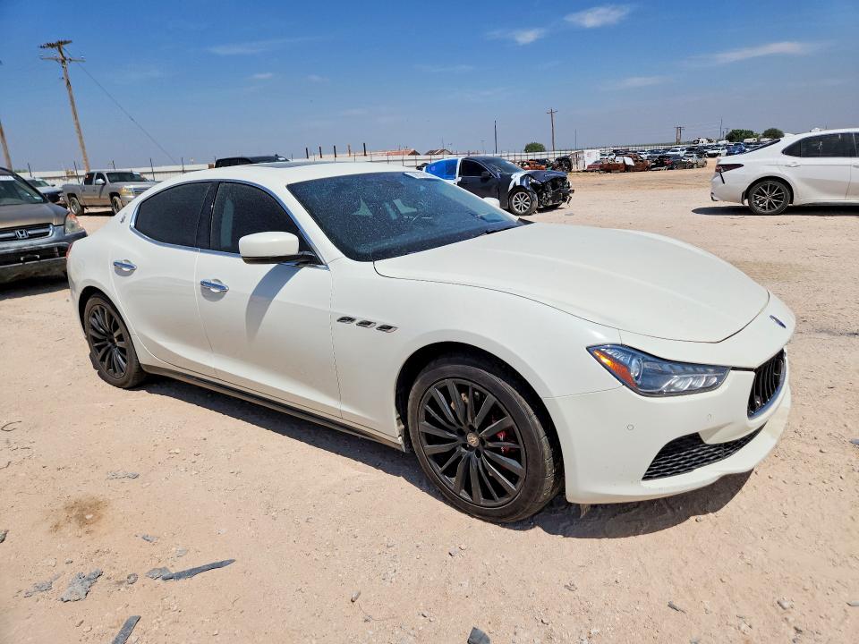 2014 Maserati VIN ZAM57RTAXE1106530 COPART salvage auction — REAR END, Tx - Salvage Vehicle Title, sold $2,700 on 2026-08-05 (photo 4)
