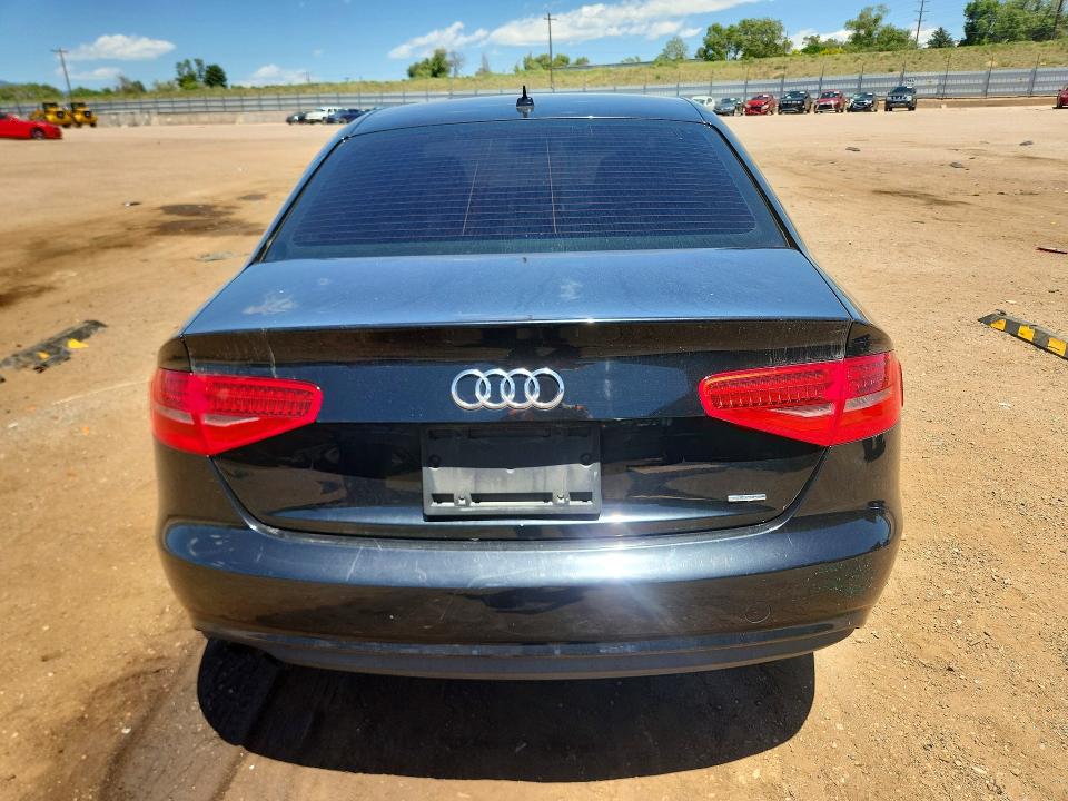2013 Audi A4 VIN WAUBFAFL9DA144917 COPART salvage auction — FRONT END, Tx - Dis/Dlr/Exp Only Clean Title, sold $375 on 2026-07-13 (photo 6)