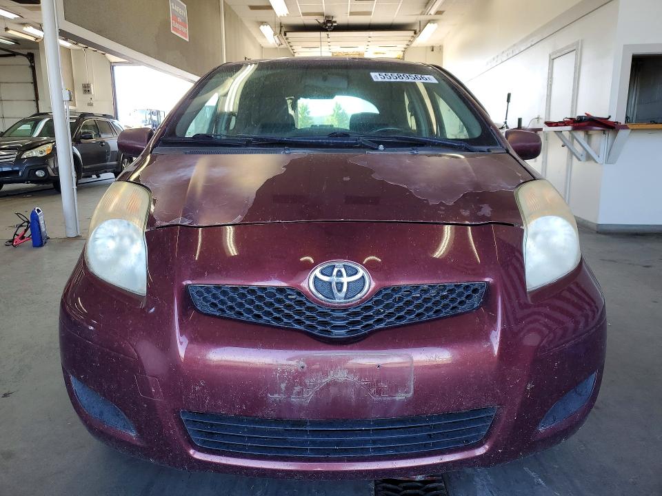2009 Toyota Yaris VIN JTDJT903295240905 COPART salvage auction — SIDE, Wa - Bill Of Sale, sold $1,350 on 2026-07-06 (photo 5)