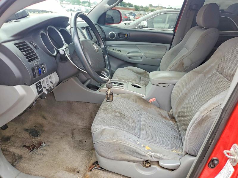 2007 Toyota Tacoma VIN 5TEMU52N07Z343297 COPART salvage auction — HAIL, Ia - Cert Of Title-Salvage Title, sold $550 on 2026-07-29 (photo 7)