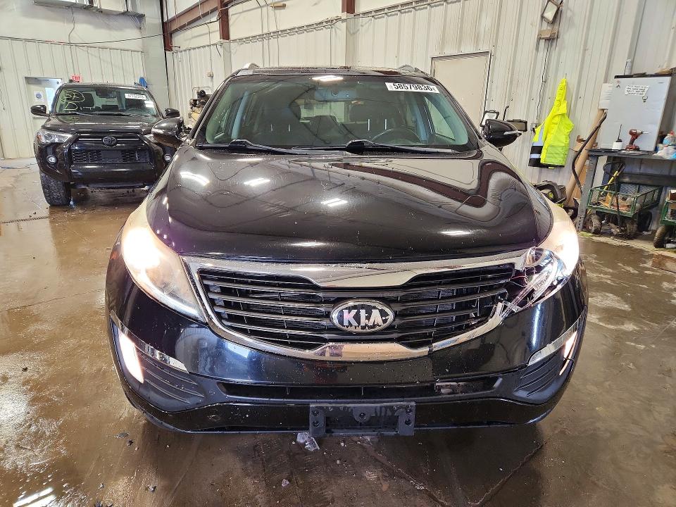 2013 Kia Sportage VIN KNDPC3A28D7508995 COPART salvage auction — FRONT END, WI - CERTIFICATE OF TITLE, sold $1,850 on 2026-07-20 (photo 5)