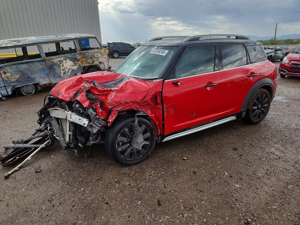 2023 Mini Cooper VIN WMZ53BR01P3P55355 COPART salvage auction — FRONT END, Az - Cert Of Title - Salvage, sold $175 on 2026-07-24 (photo 1)