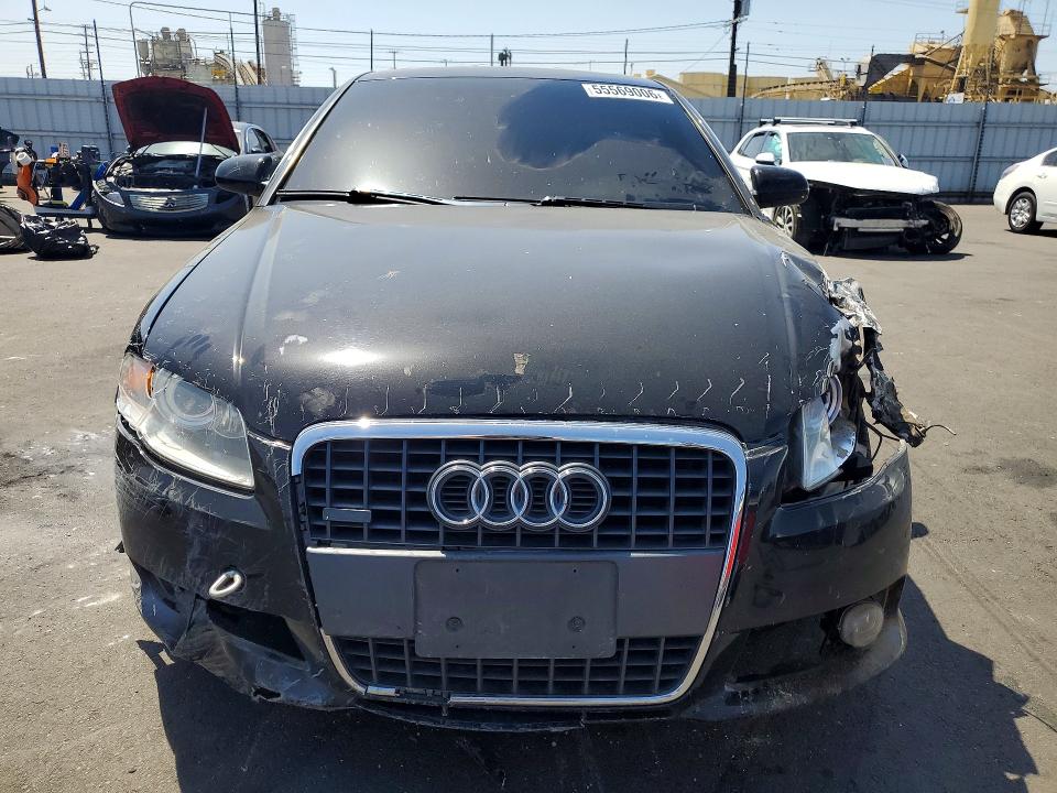 2008 Audi A4 VIN WAUDH78E38A140811 COPART salvage auction — FRONT END, CA - SALVAGE CERTIFICATE, sold $400 on 2026-07-08 (photo 5)