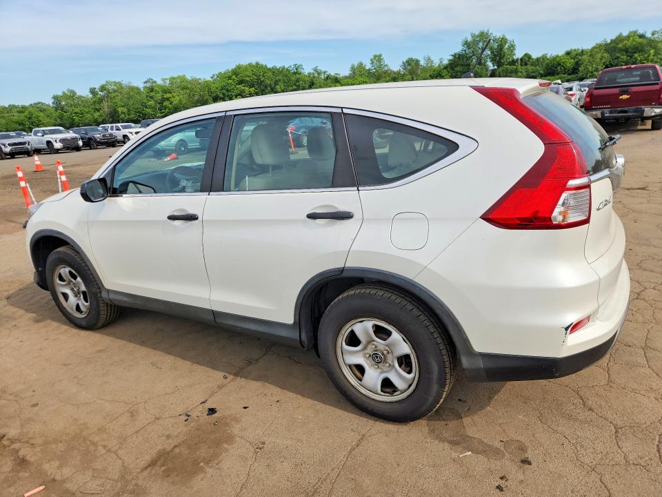 2016 Honda Cr-v VIN 5J6RM4H33GL138152 COPART salvage auction — FRONT END, Ct - Cert Of Title-Salvage, sold $4,250 on 2026-07-02 (photo 2)
