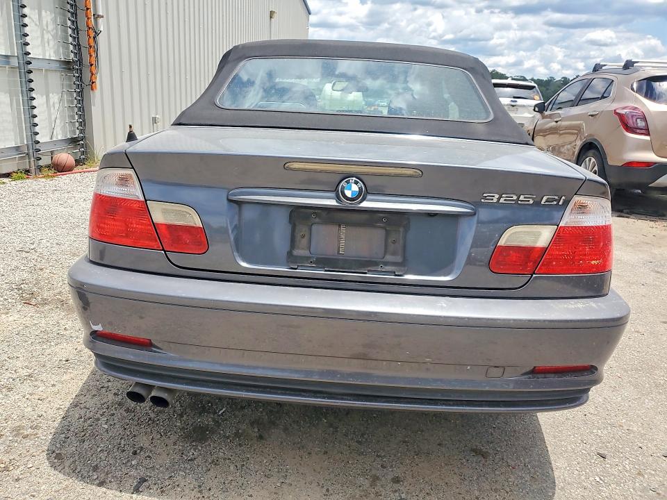 2003 BMW 3er VIN WBABS33463PG90481 COPART salvage auction — FRONT END, Sc - Cert Of Title-Salvage, sold $1,050 on 2026-07-27 (photo 6)