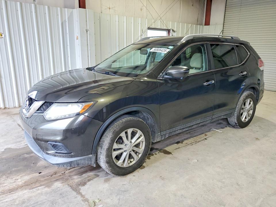 2016 Nissan Rogue VIN KNMAT2MV3GP673699 COPART salvage auction — MINOR DENT/SCRATCHES, Salvage Title, sold $3,150 on 2026-07-30 (photo 1)