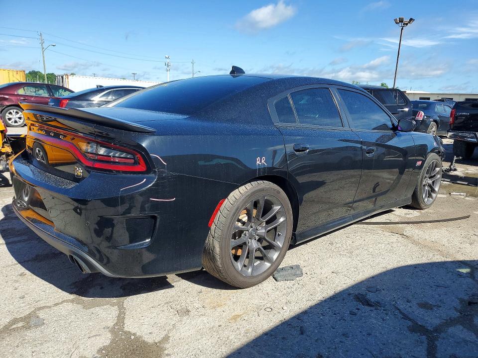 2021 Dodge Charger VIN 2C3CDXGJ0MH511416 COPART salvage auction — FRONT END, IN - CERT OF TITLE-SALVAGE TITLE, sold $9,400 on 2026-07-31 (photo 3)