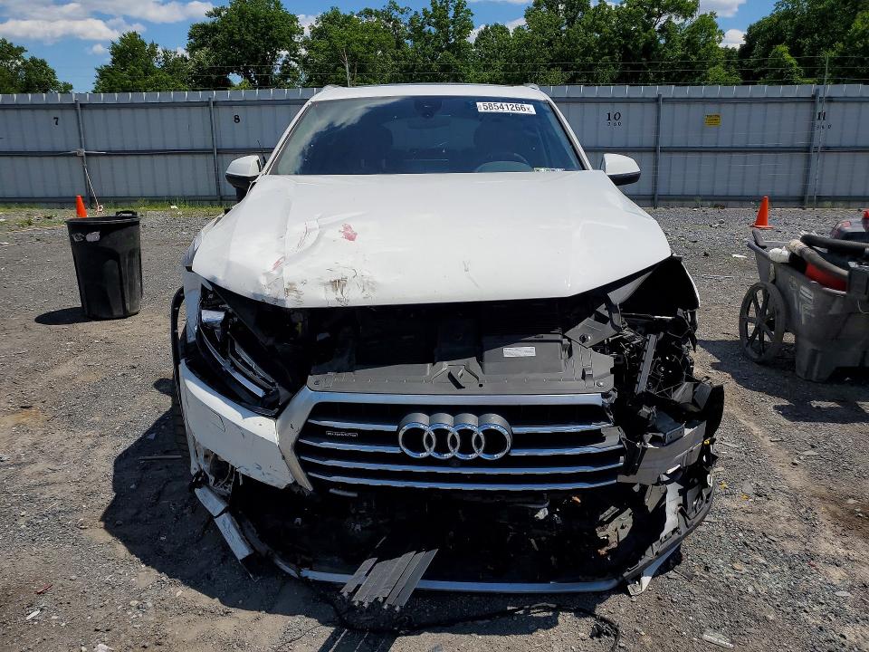 2018 Audi Q7 VIN WA1LAAF74JD030238 COPART salvage auction — FRONT END, Pa - Certificate Of Salvage, sold $6,100 on 2026-07-16 (photo 5)