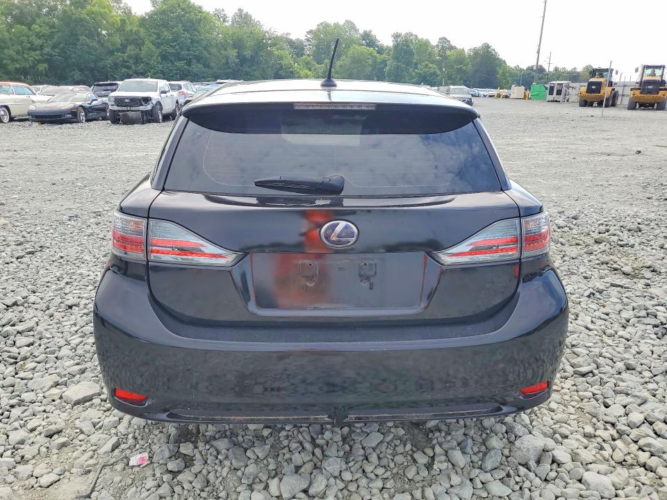2013 Lexus Ct VIN JTHKD5BH4D2163837 COPART salvage auction — MINOR DENT/SCRATCHES, Nc - Dealer Only Clean Title (P), sold $4,200 on 2026-07-21 (photo 6)