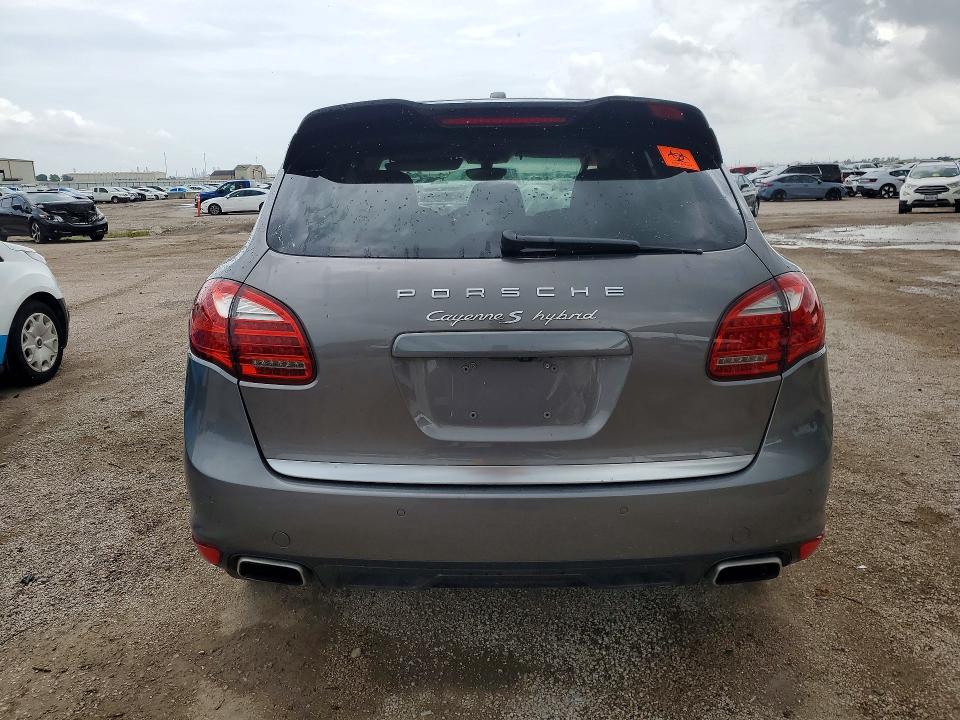 2012 Porsche Cayenne VIN WP1AE2A26CLA92332 COPART salvage auction — FRONT END, Tx - Certificate Of Title, sold $825 on 2026-07-07 (photo 6)