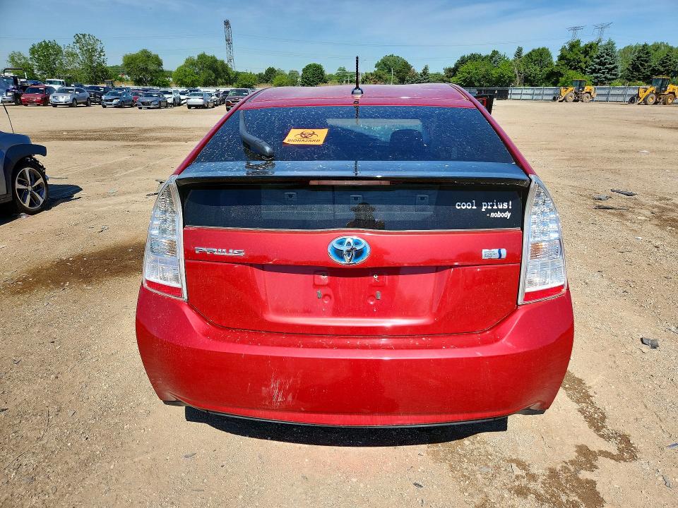 2011 Toyota Prius VIN JTDKN3DU2B1440520 COPART salvage auction — SIDE, Il - Salvage Certificate, sold $425 on 2026-07-14 (photo 6)