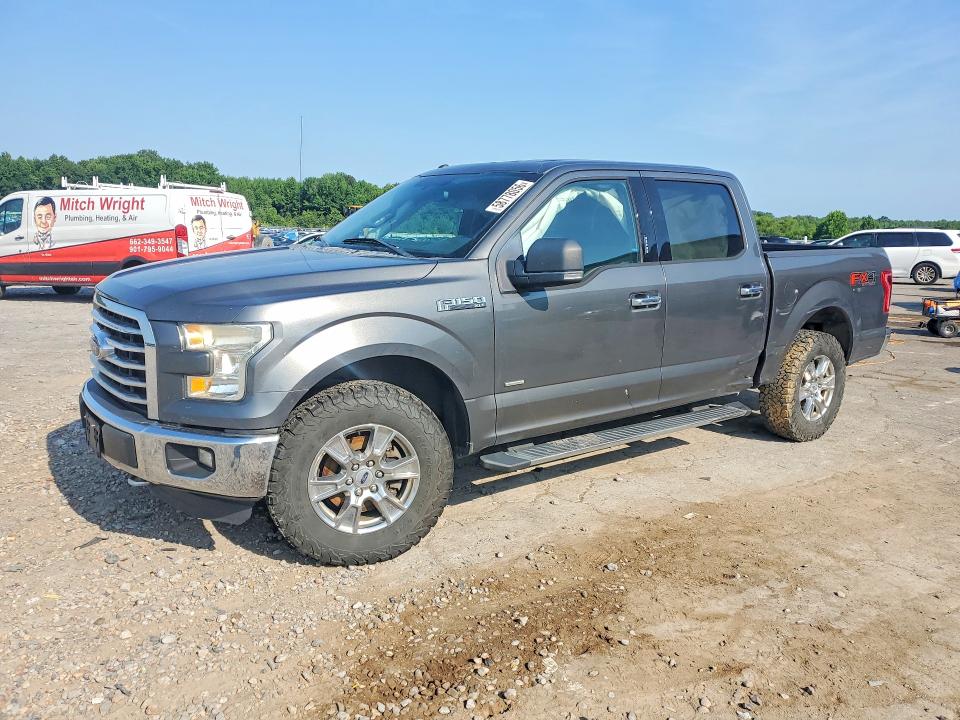 2016 Ford VIN 1FTEW1EP4GKD36698 COPART salvage auction — SIDE, TN - SALVAGE CERTIFICATE (P), sold $4,350 on 2026-07-02 (photo 1)